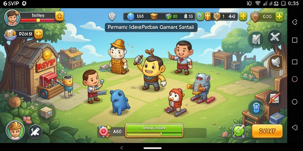 Tampilan gameplay 6SVIP yang menarik dan menenangkan.