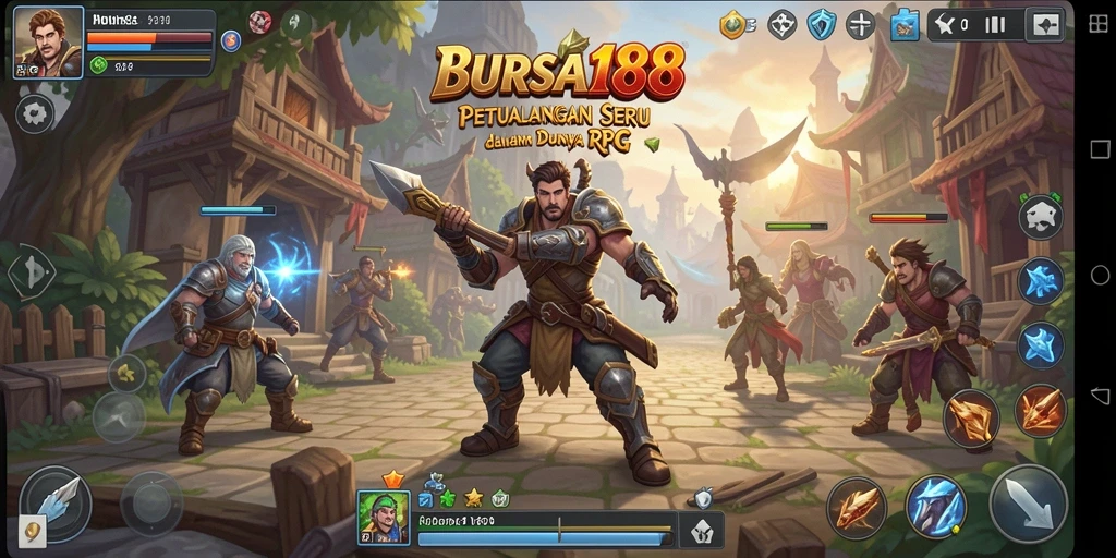 Tampilan gameplay seru di BURSA188 dengan aksi RPG mendebarkan.