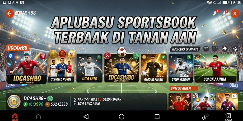 Tampilan gameplay menarik dari aplikasi Sportsbook IDCASH88.