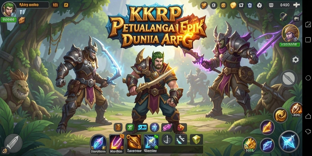 Gameplay seru dalam KKRP yang memukau dan mendebarkan.
