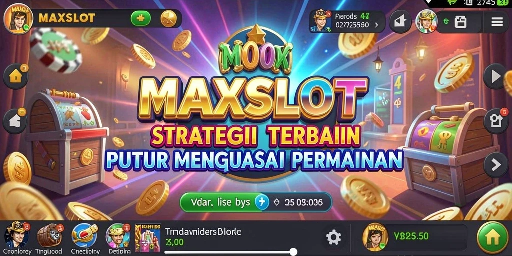 Tampilan gameplay <strong>MAXSLOT</strong> yang mendebarkan dan penuh strategi.