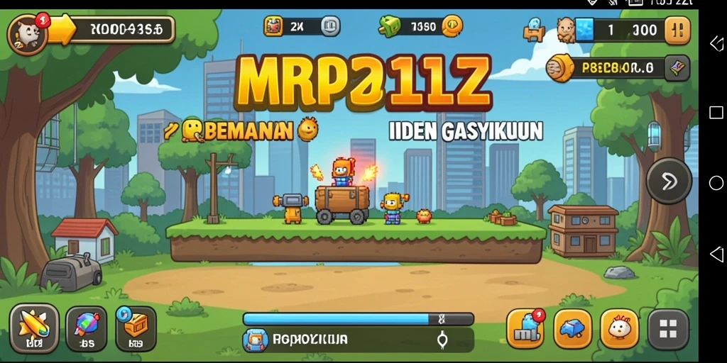 Screenshot gameplay MPO2121 yang menunjukkan aksi Idle yang seru.